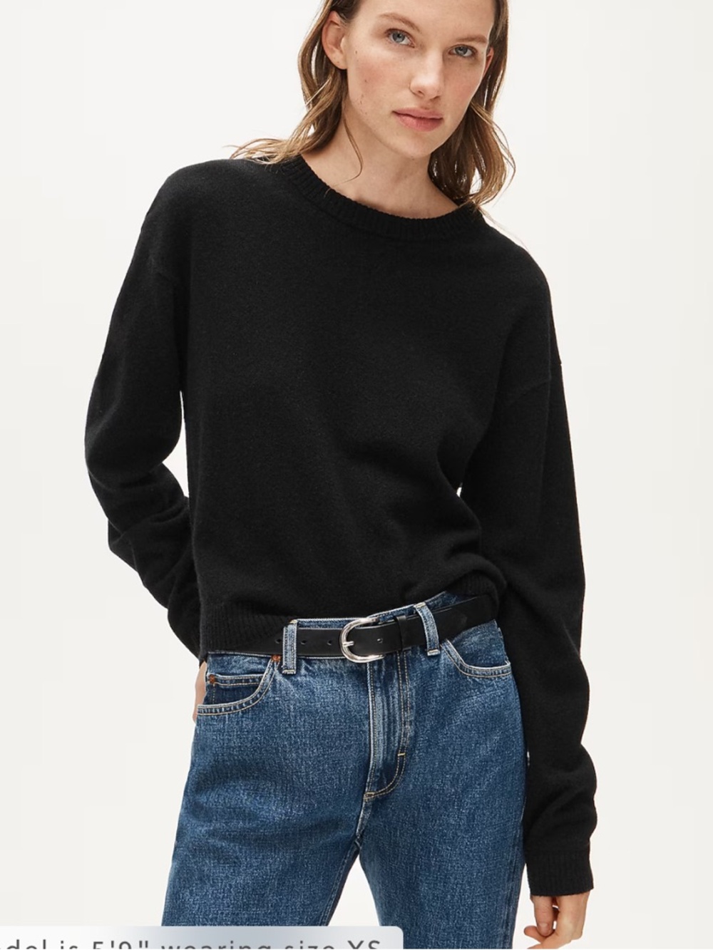 J Crew Perfect cashmere crewneck sweater